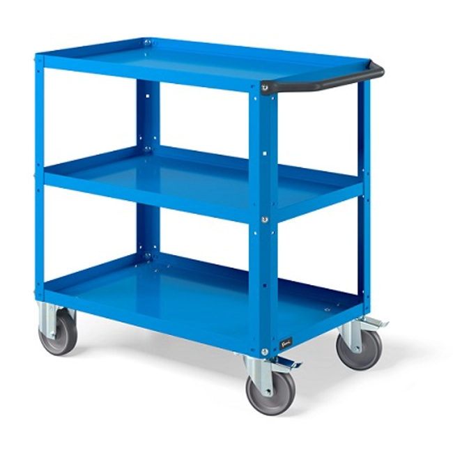 Vendita online Carrello Clever 0908 Small mm.904x515x847H - Blu RAL5012